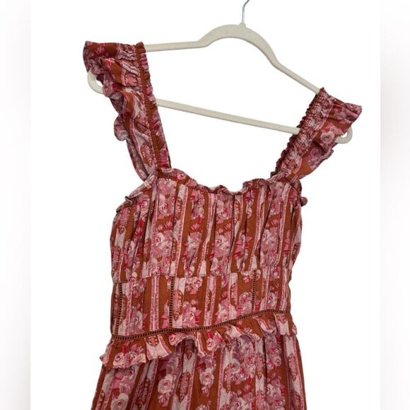 House of Harlow 1960 Helena Linen Maxi Dress - Picture 12 of 13